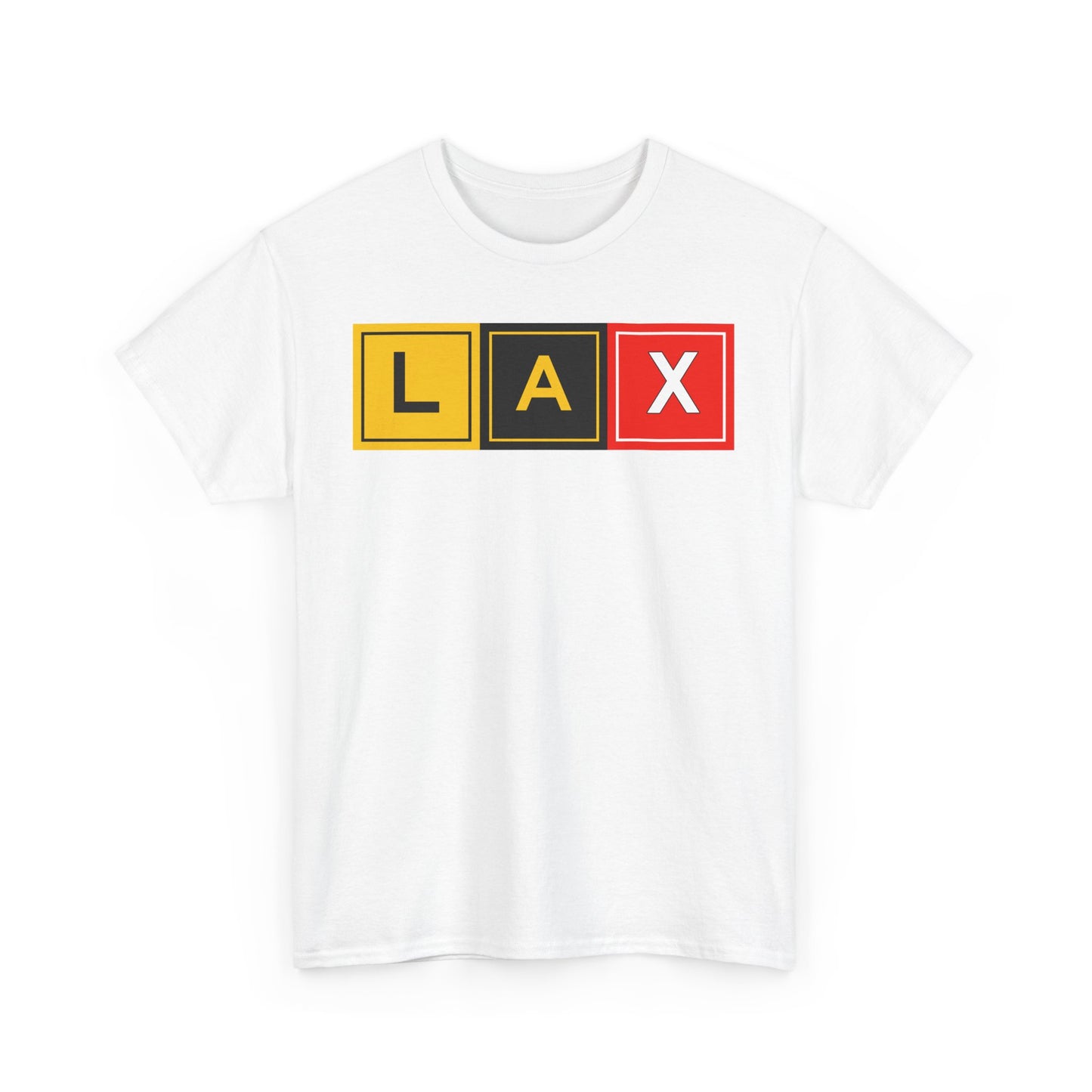 LAX Unisex Cotton Tee | Los Angeles International Tee