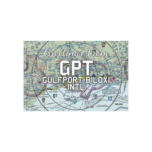 GPT Postcard | Gulfport-Biloxi International Airport Card