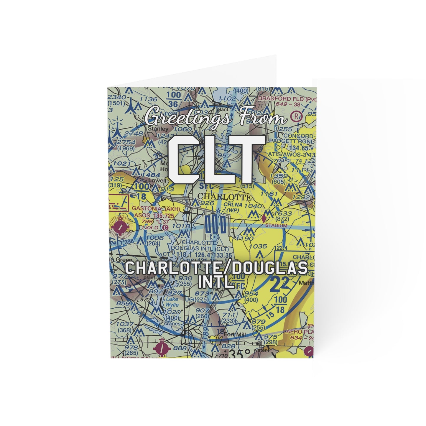 CLT Greeting Cards | Charlotte/Douglas International Airport Cards
