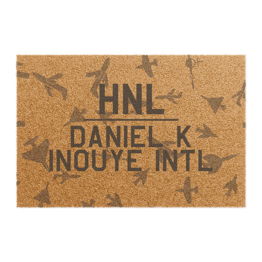 HNL Doormat | Daniel K Inouye International Airport Doormat