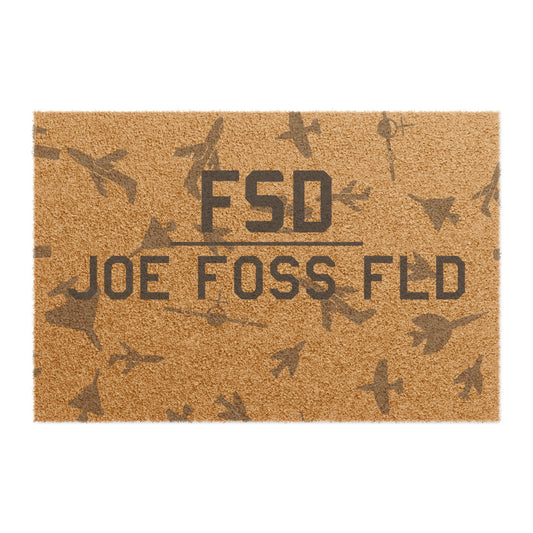 FSD Doormat | Joe Foss Field Airport Doormat