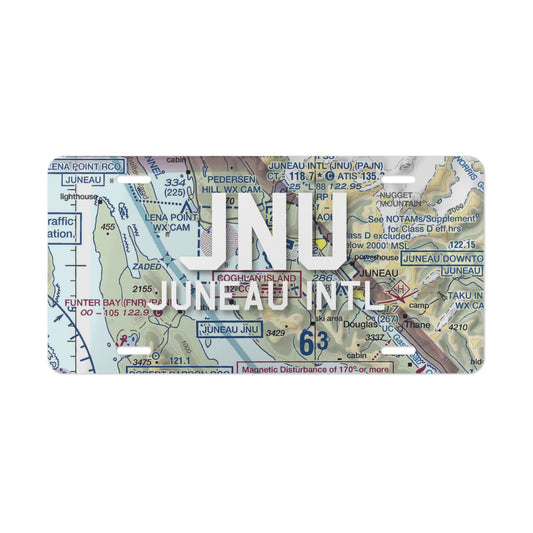 JNU Vanity Plate | Juneau International Airport Vanity Plate
