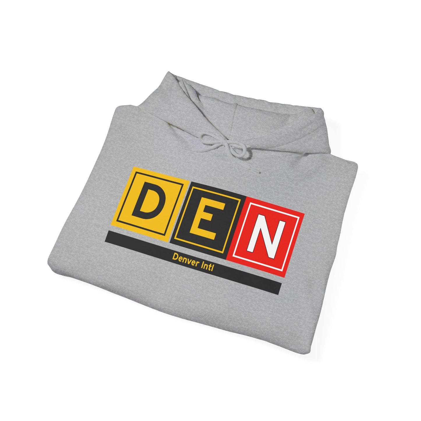 DEN Taxiway Hoodie w/ Airport Name | Denver International Airport Hoodie