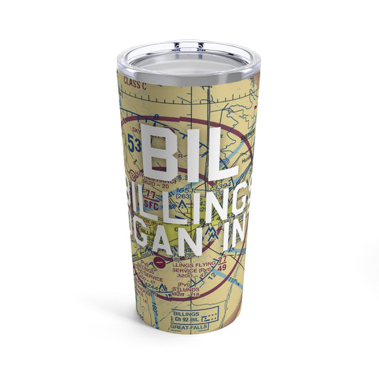 BIL Tumbler | Billings Logan International Airport Tumbler