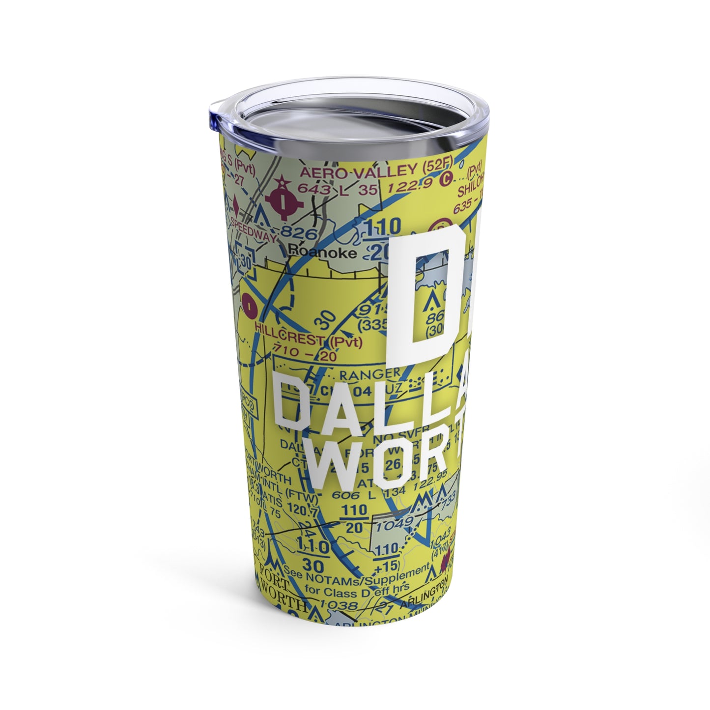 DFW Tumbler | Dallas-Fort Worth International Tumbler