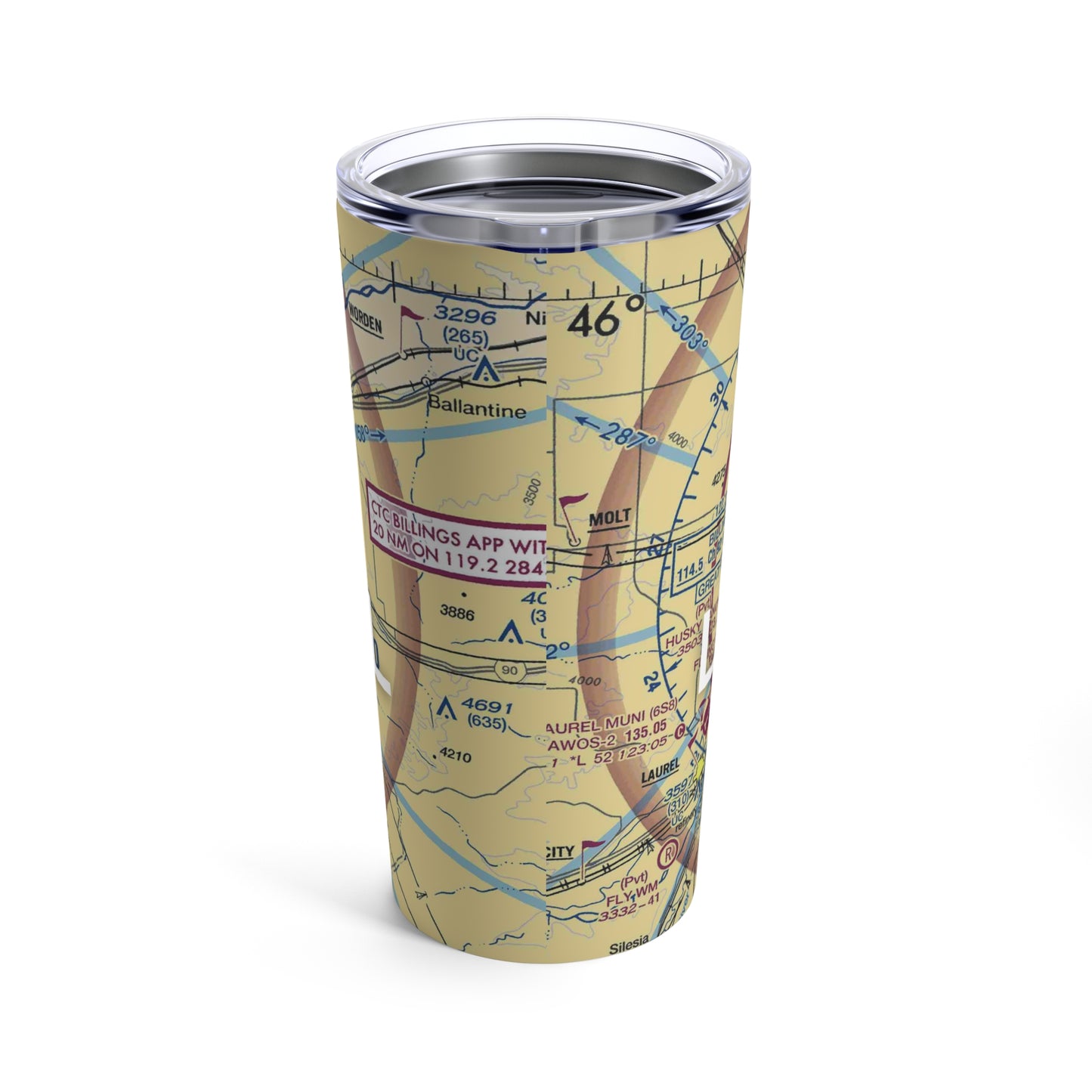 BIL Tumbler | Billings Logan International Airport Tumbler