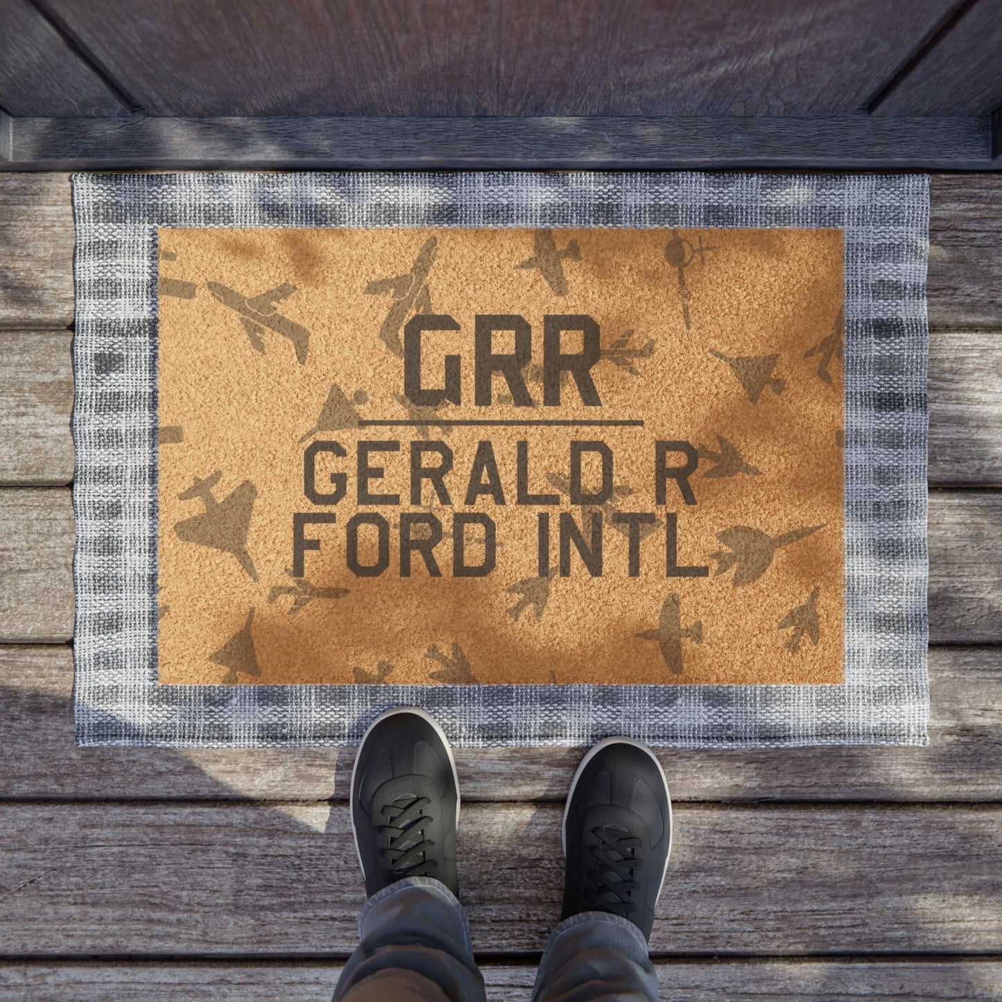 GRR Doormat | Gerald R Ford International Airport Doormat