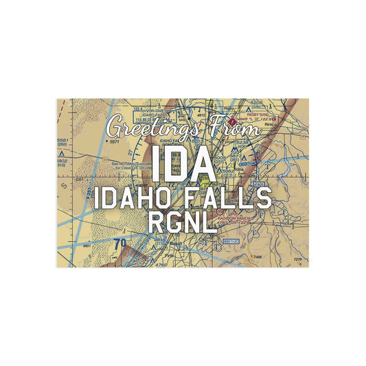 IDA Postcard | Idaho Falls Regional Airport Card