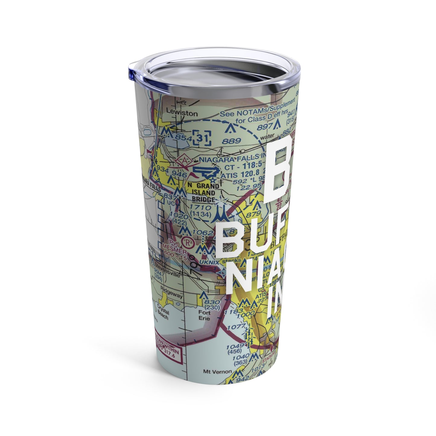 BUF Tumbler | Buffalo Niagara International Airport Tumbler