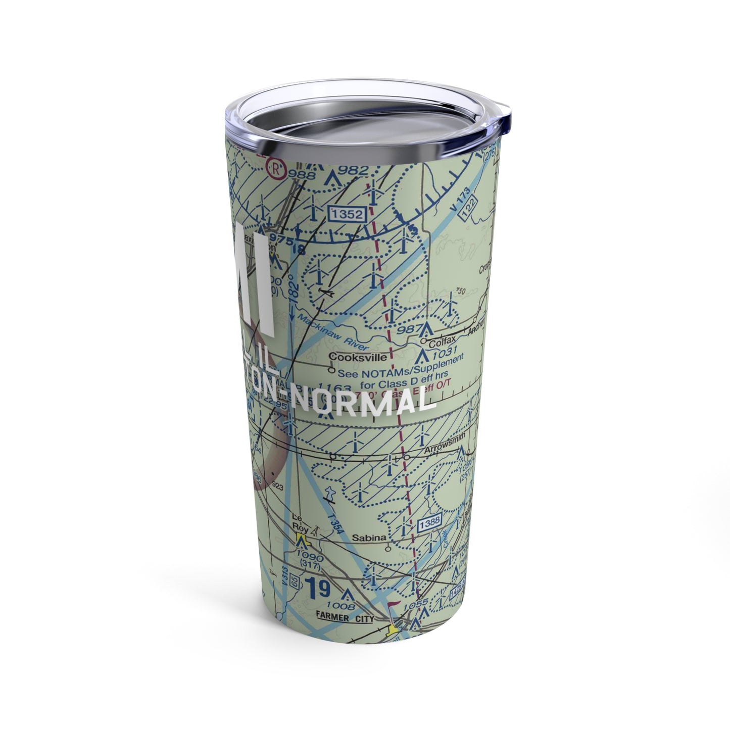 BMI Tumbler | Central Il Regional/Bloomington-Normal Airport Tumbler