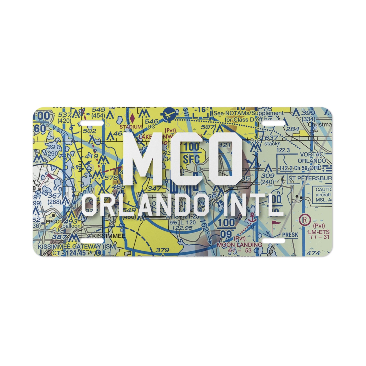 MCO Vanity Plate | Orlando International Vanity Plate