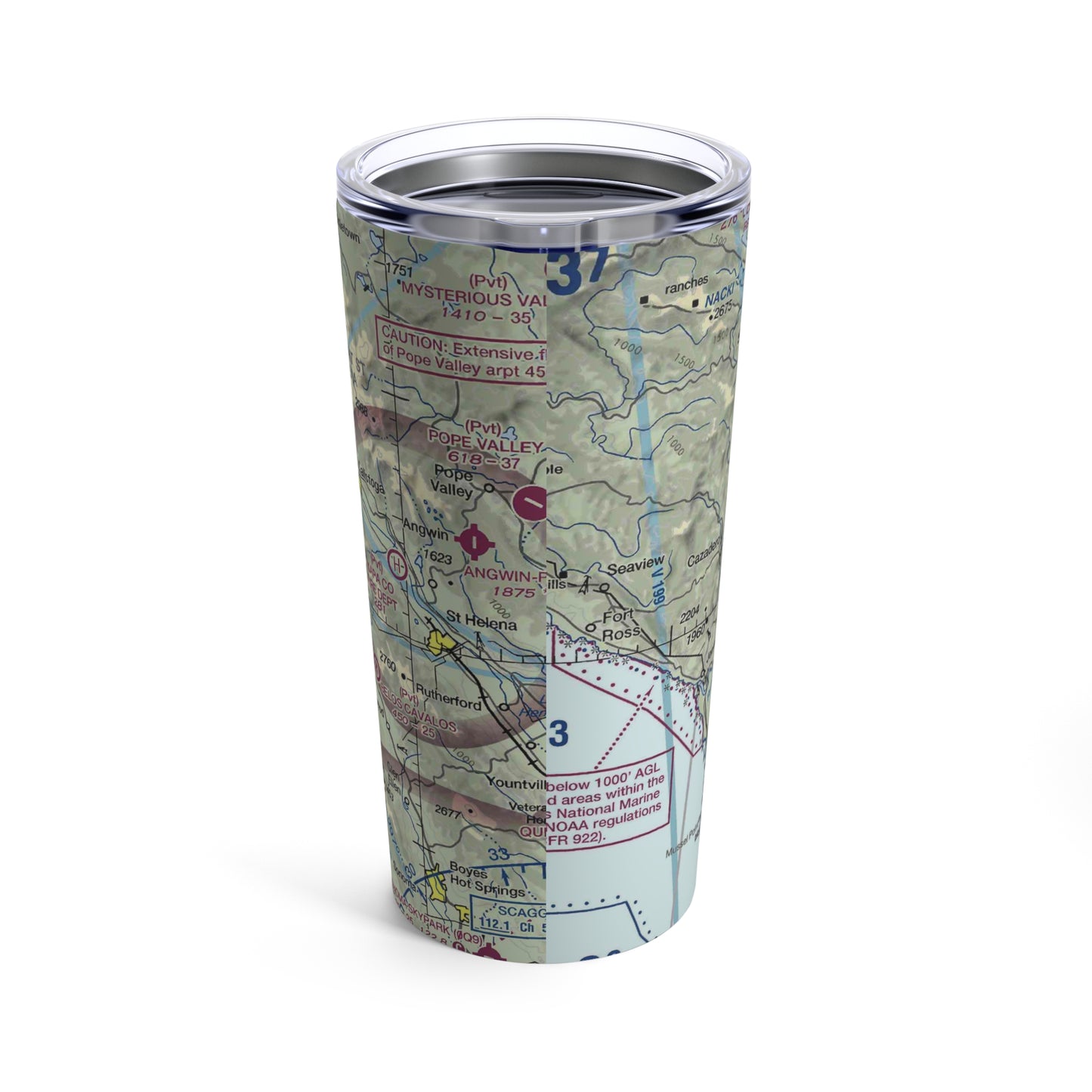 STS Tumbler | Charles M Schulz - Sonoma County Airport Tumbler