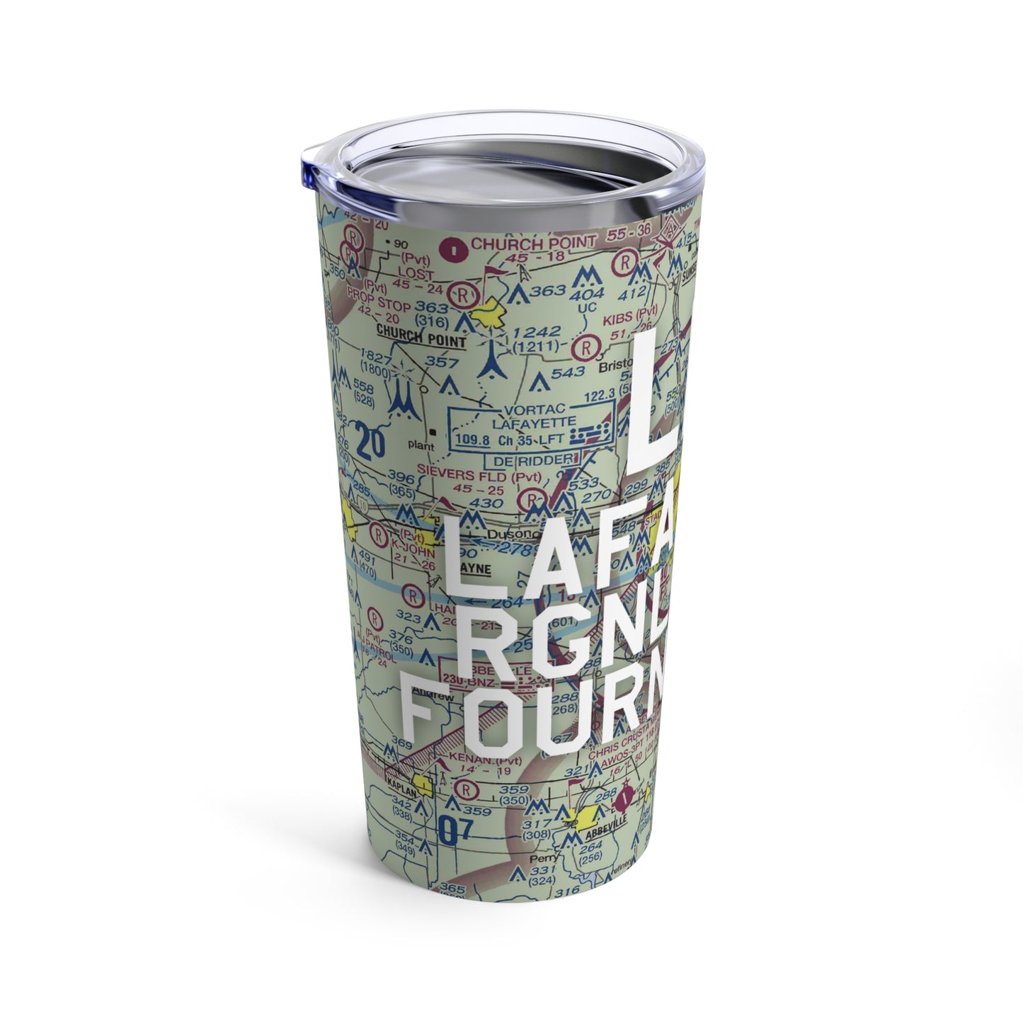 LFT Tumbler | Lafayette Regional/Paul Fournet Field Airport Tumbler