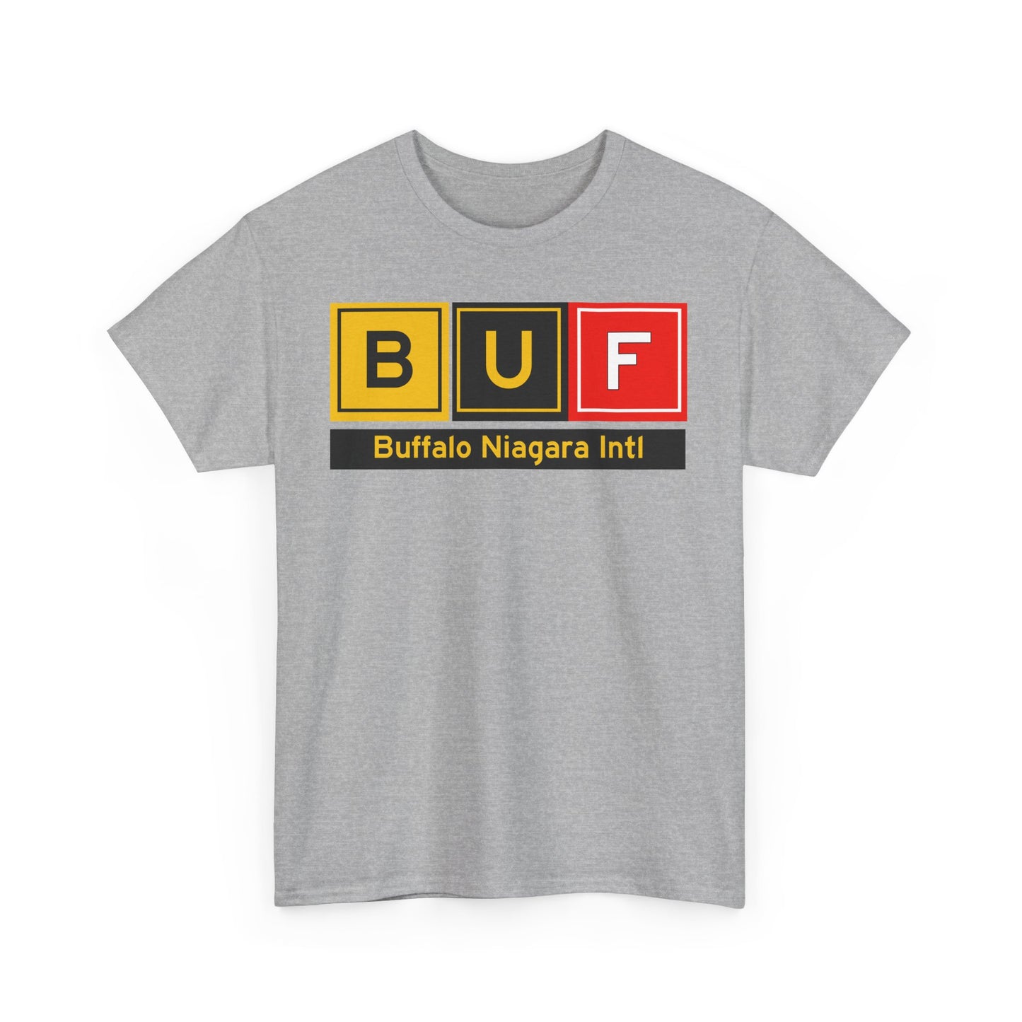 BUF Taxiway Tee w/ Airport Name | Buffalo Niagara International Airport Tee