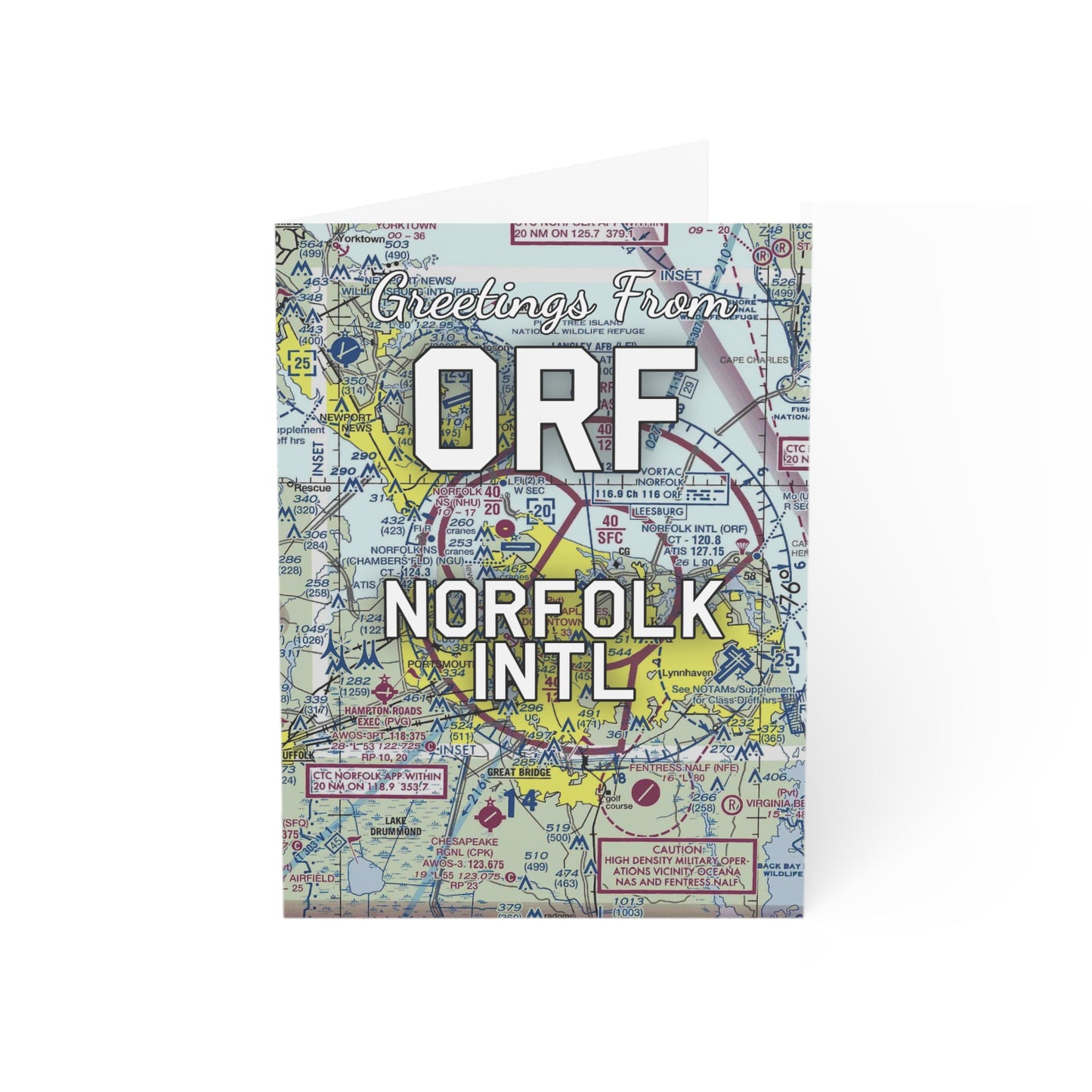 ORF Greeting Cards | Norfolk International Airport Cards