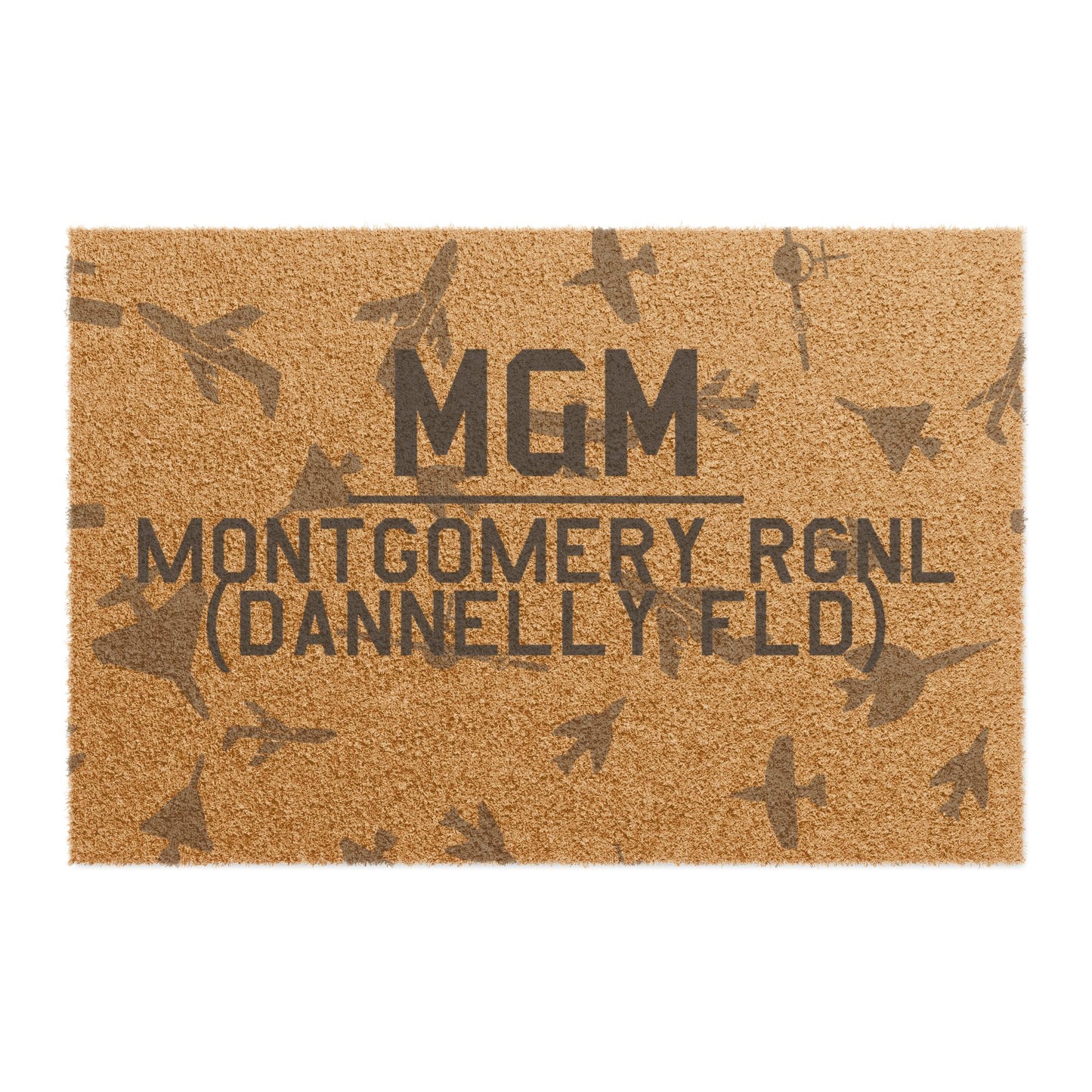 MGM Doormat | Montgomery Regional (Dannelly Field) Airport Doormat