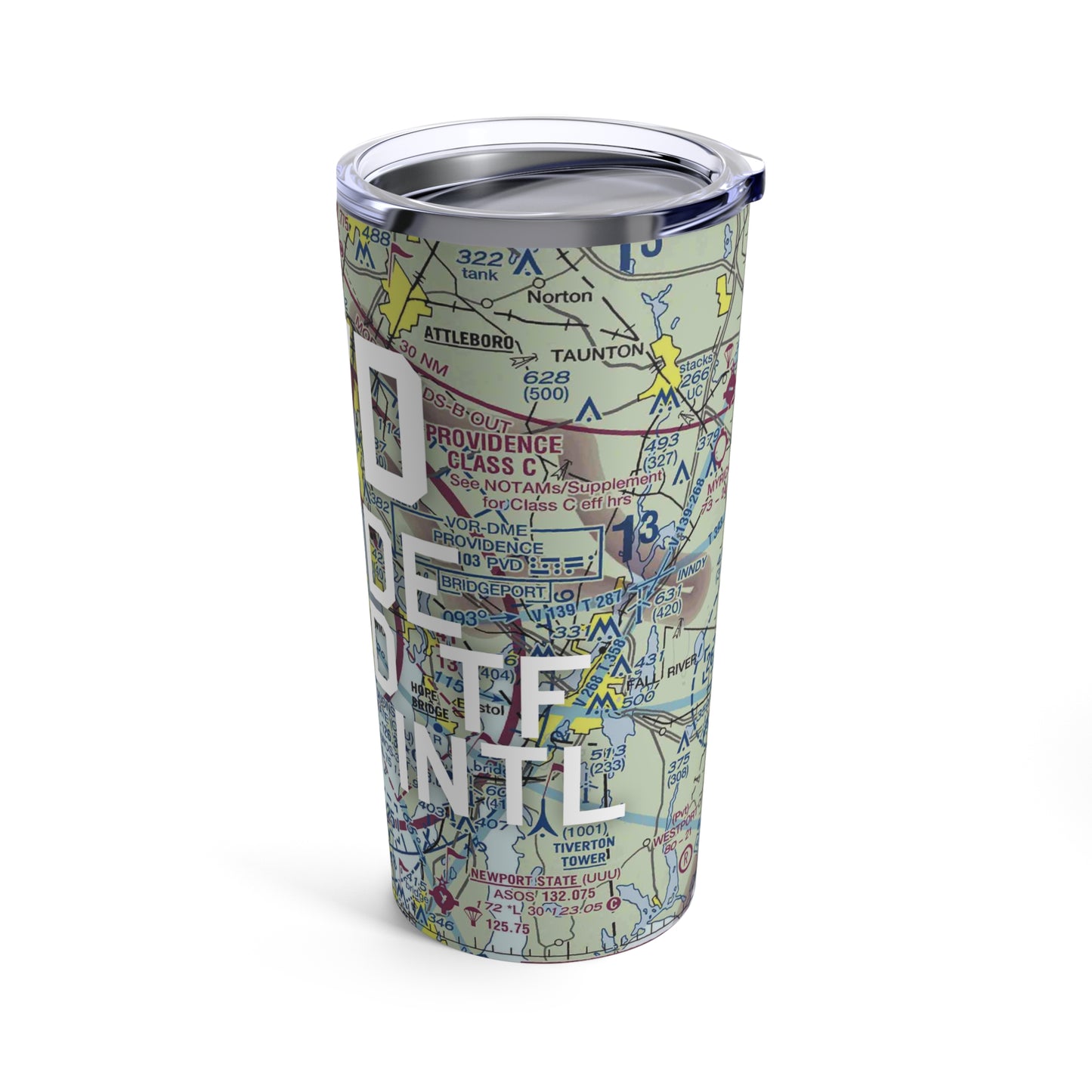 PVD Tumbler | Rhode Island TF Green International Airport Tumbler