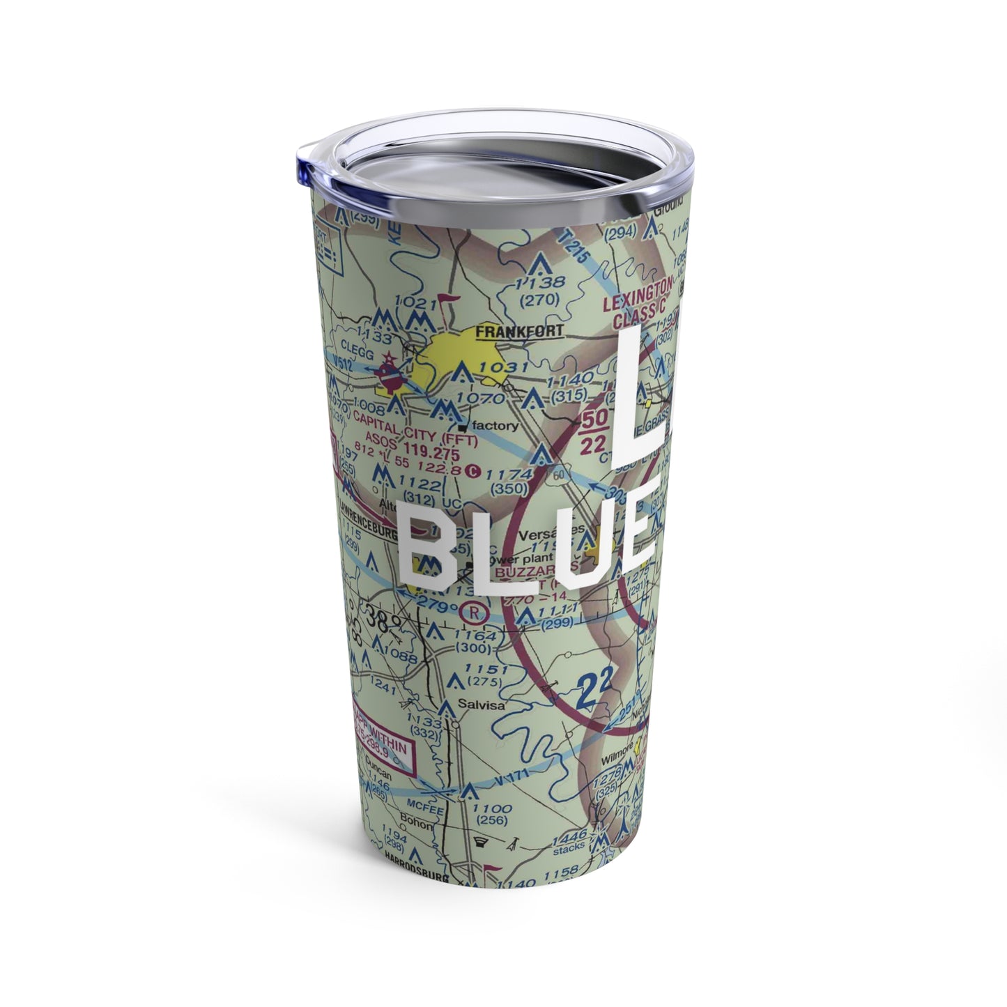 LEX Tumbler | Blue Grass Airport Tumbler