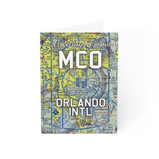 MCO Greeting Cards | Orlando International Airport Cards