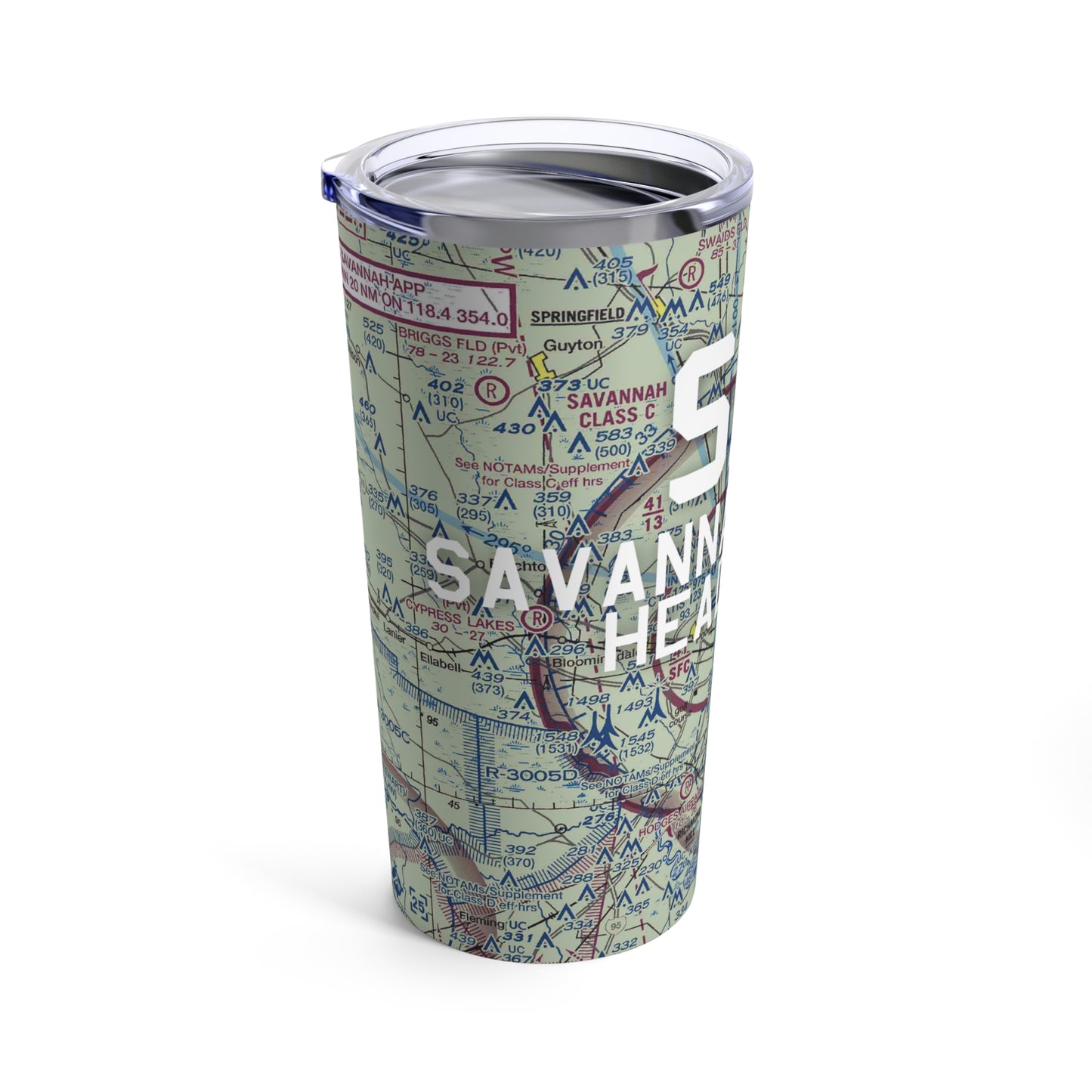 SAV Tumbler | Savannah/Hilton Head International Airport Tumbler