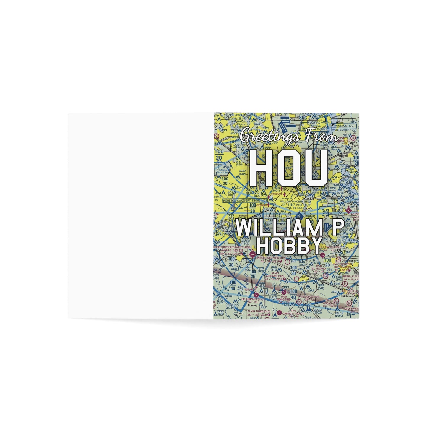 HOU Greeting Cards | William P Hobby Airport Cards
