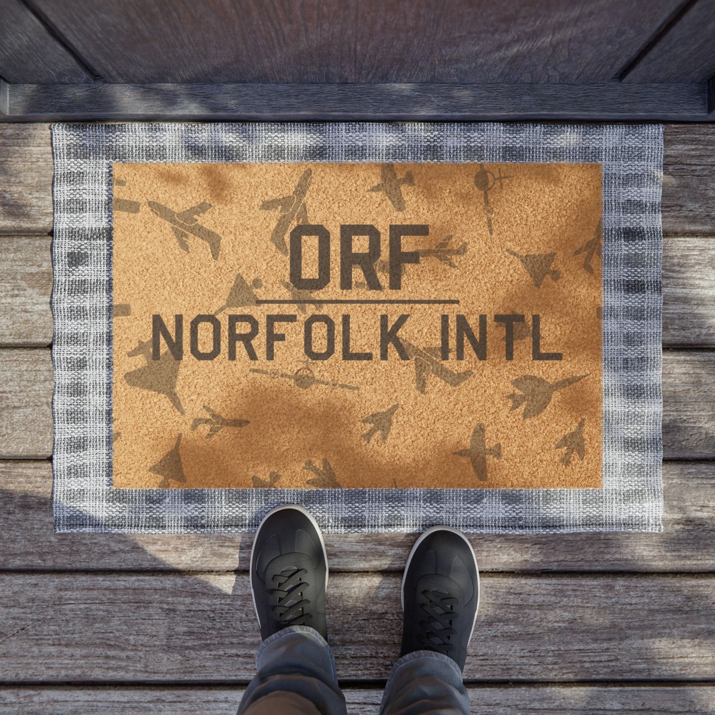 ORF Doormat | Norfolk International Airport Doormat