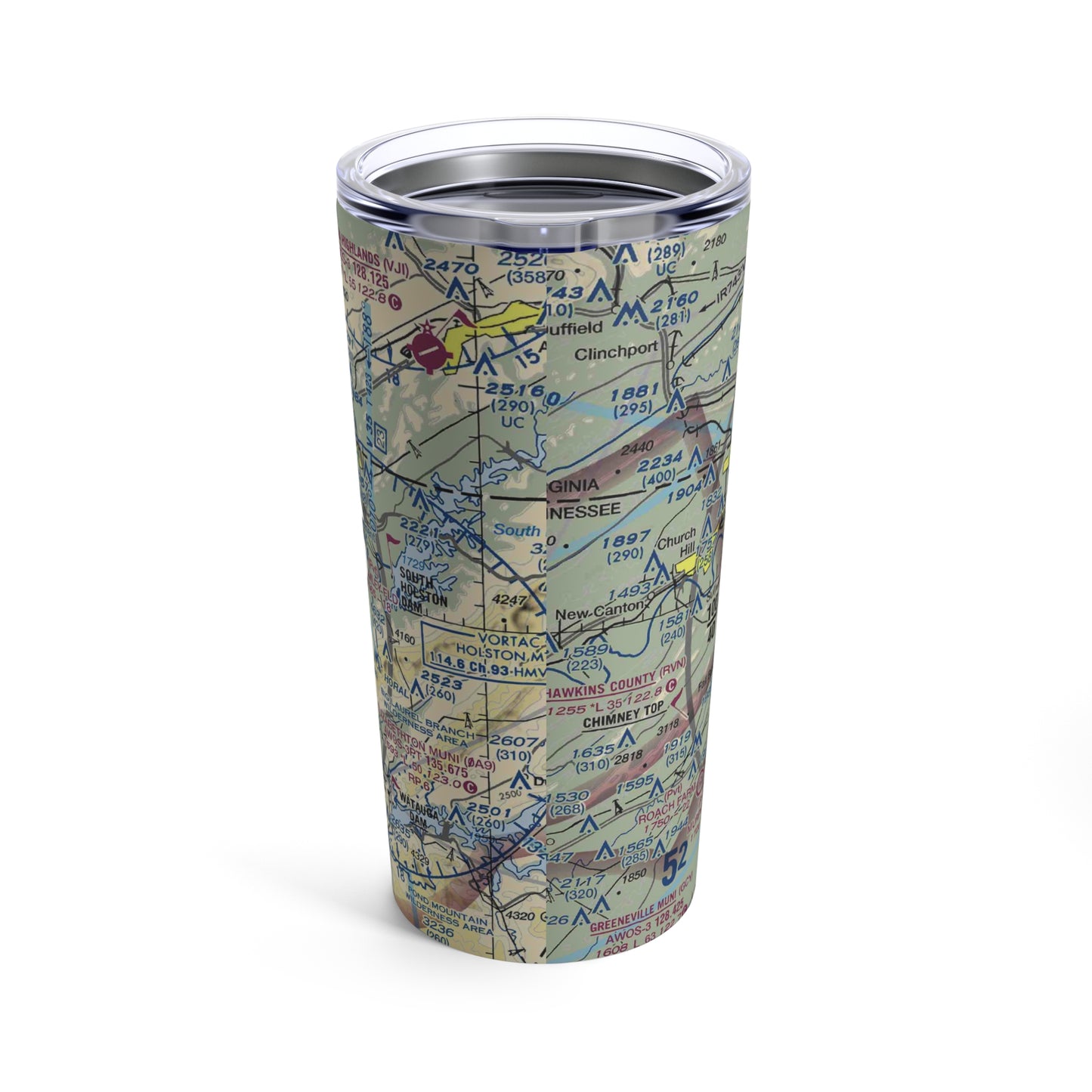 TRI Tumbler | Tri-Cities Airport Tumbler