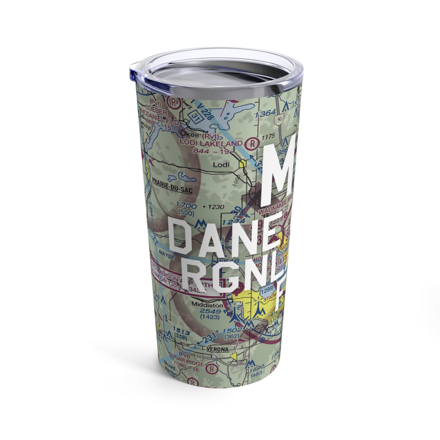 MSN Tumbler | Dane County Regional/Truax Field Airport Tumbler