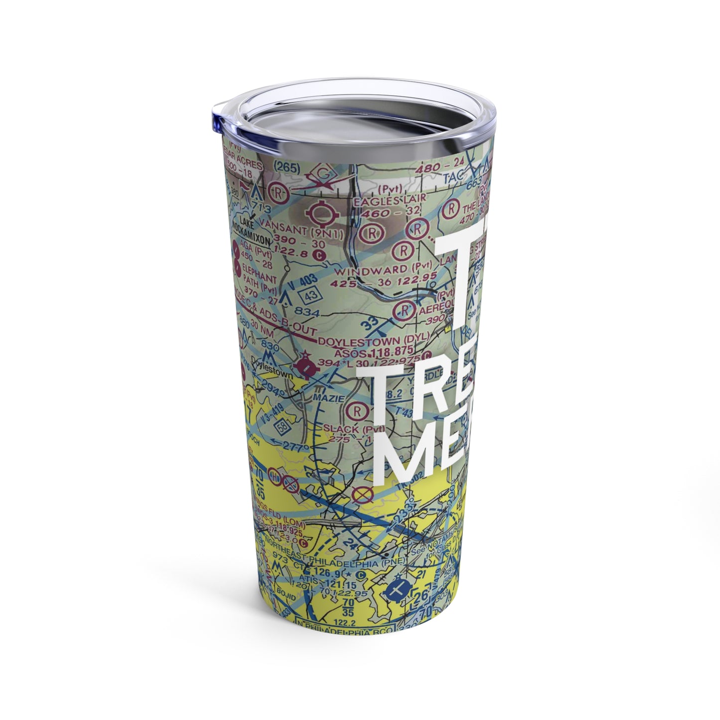 TTN Tumbler | Trenton Mercer Airport Tumbler