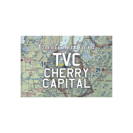TVC Postcard | Cherry Capital Airport Card