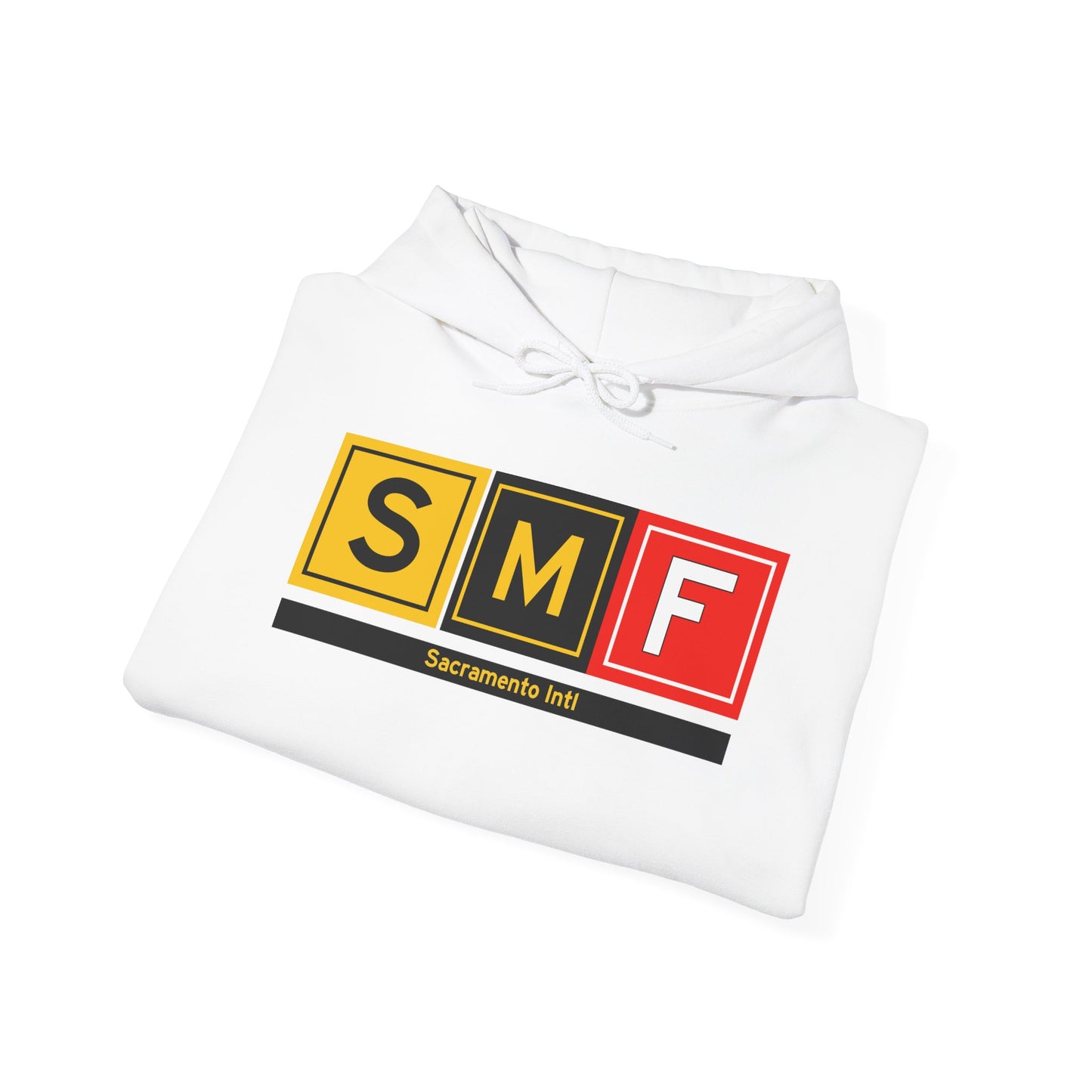 SMF Taxiway Hoodie w/ Airport Name | Sacramento International Airport Hoodie