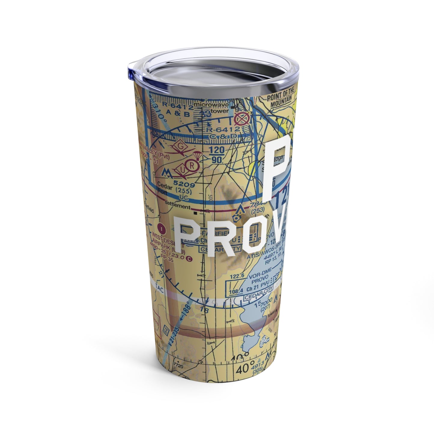 PVU Tumbler | Provo Municipal Airport Tumbler