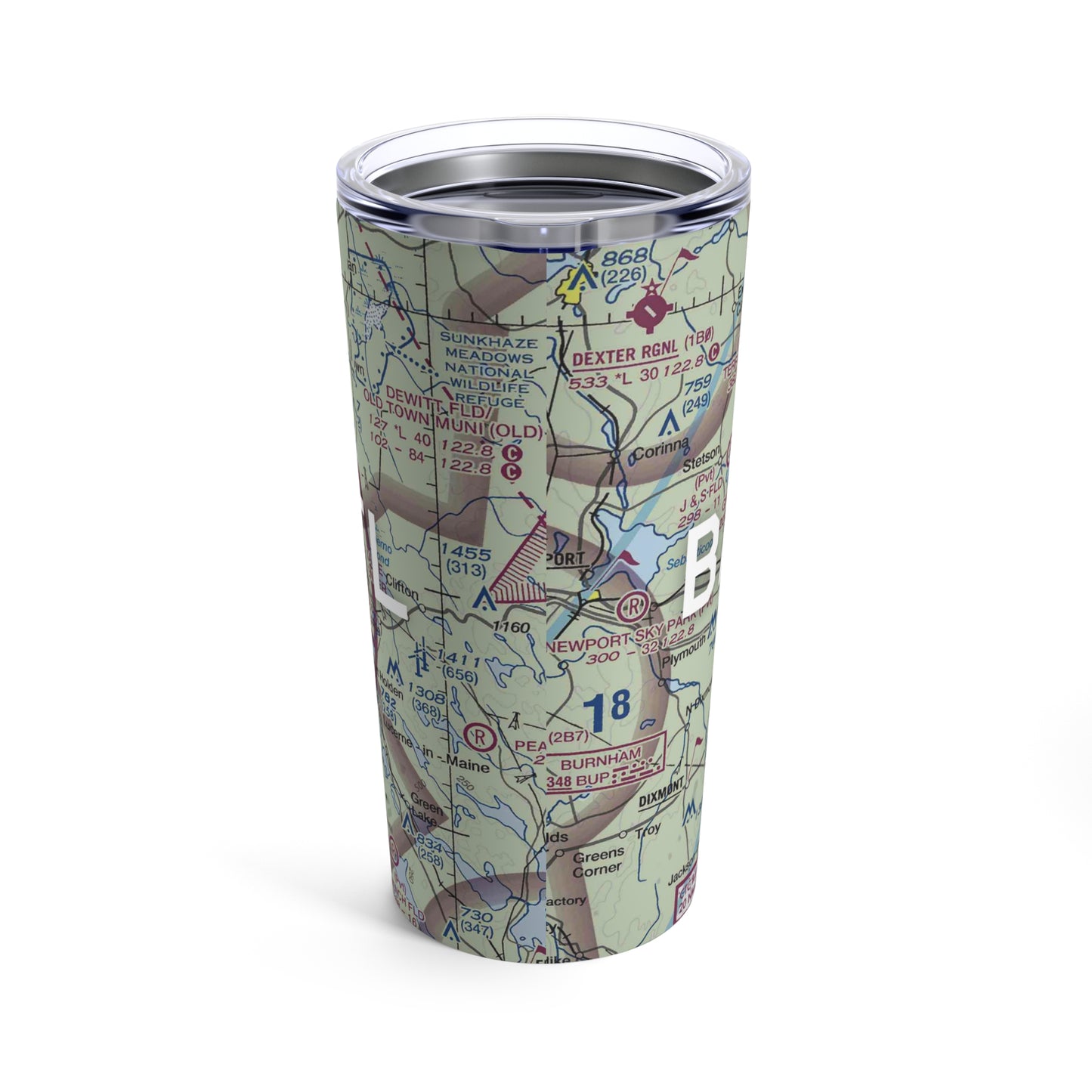 BGR Tumbler | Bangor International Airport Tumbler