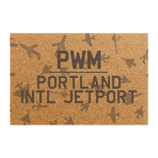 PWM Doormat | Portland International Jetport Airport Doormat