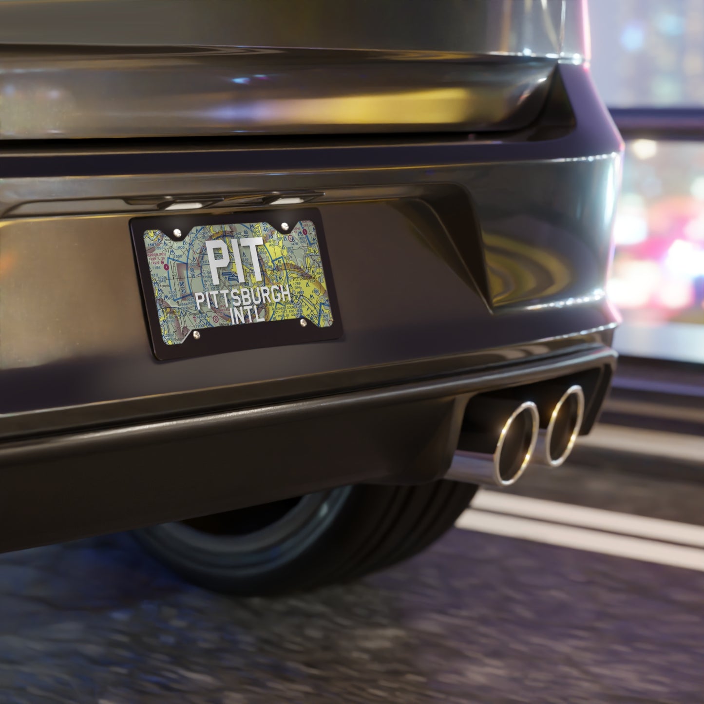 PIT Vanity Plate | Pittsburgh International Airport Vanity Plate
