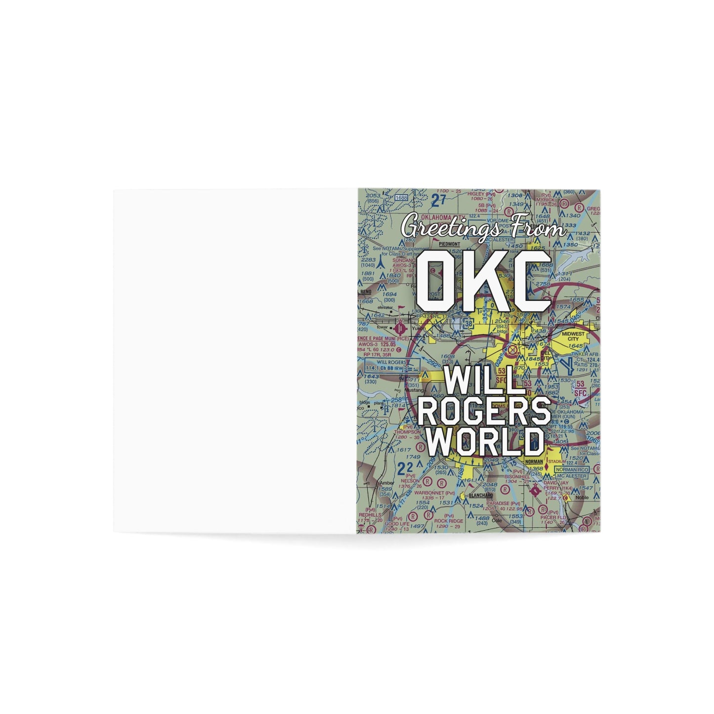 OKC Greeting Cards | Will Rogers World Airport Cards