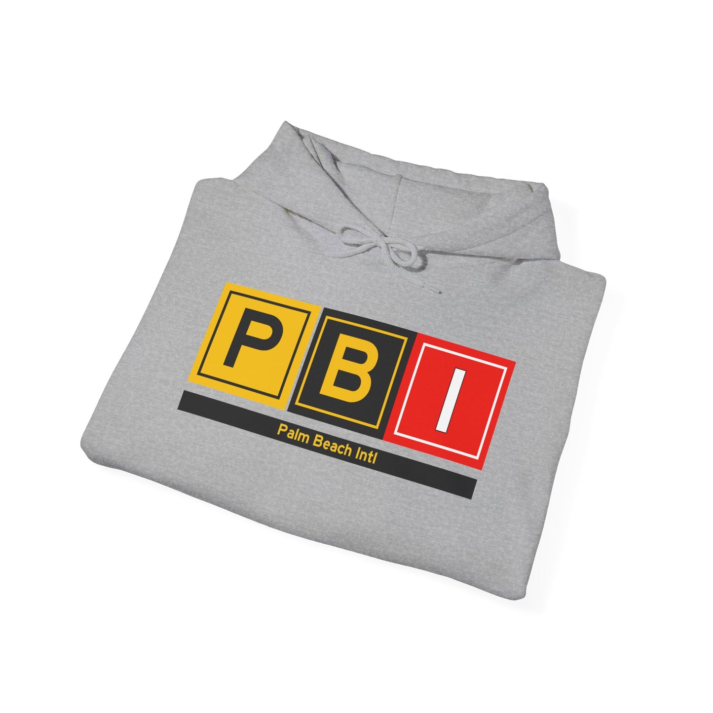 PBI Taxiway Hoodie w/ Airport Name | Palm Beach International Airport Hoodie