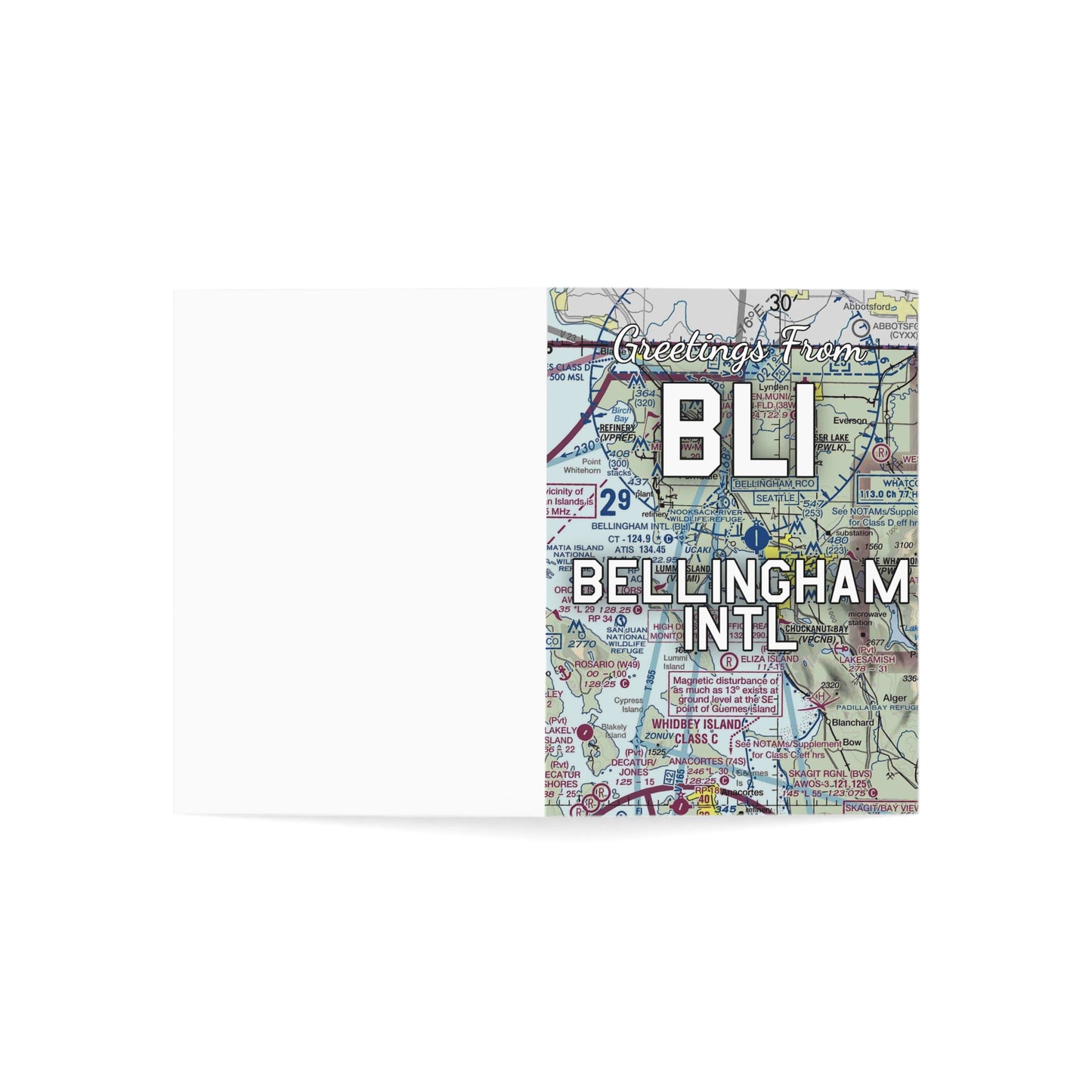 BLI Greeting Cards | Bellingham International Airport Cards