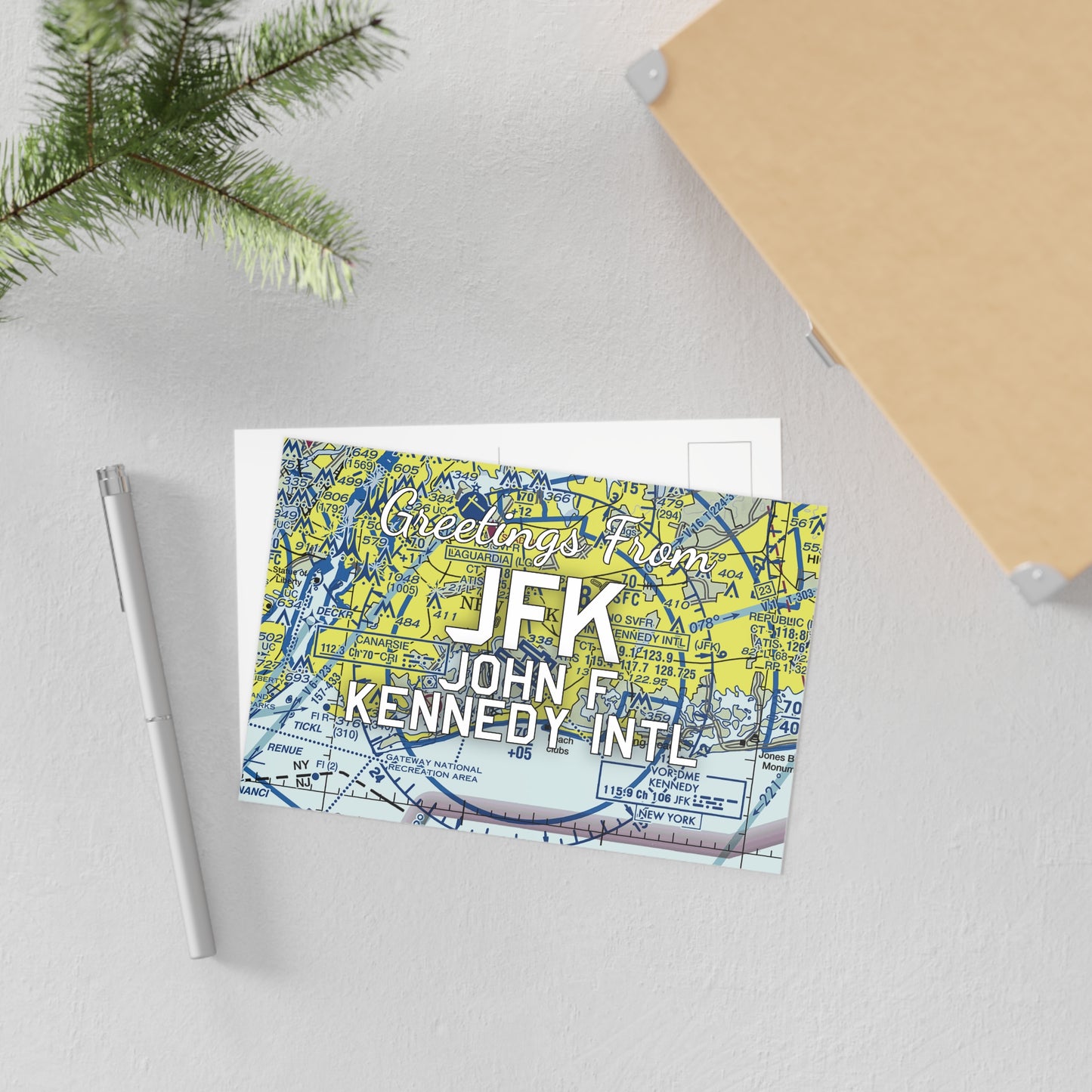 JFK Postcard | John F Kennedy International Airport Card