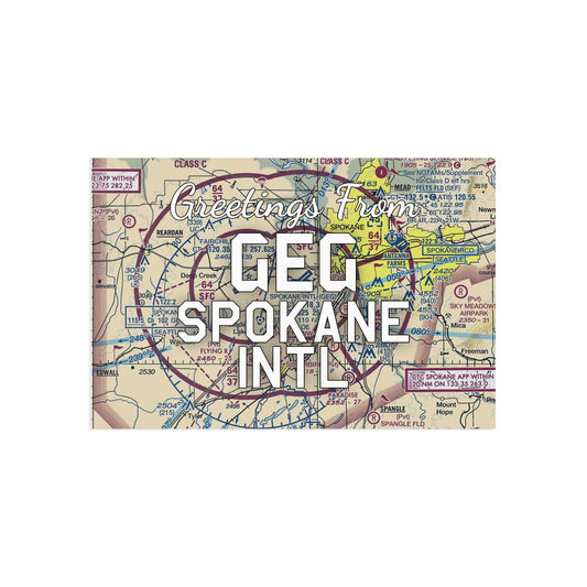 GEG Postcard | Spokane International Airport Card