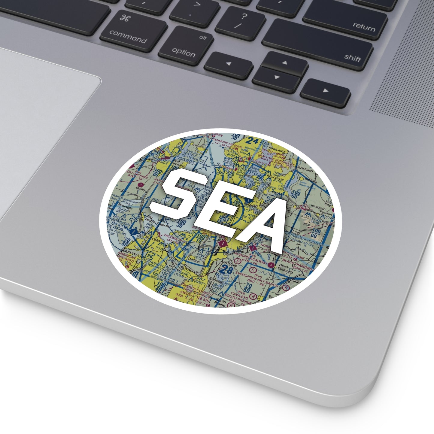 SEA Round Sticker | Seattle-Tacoma International Airport Sticker