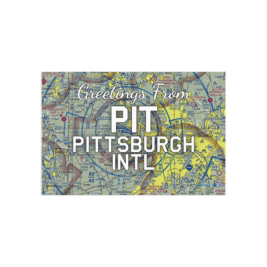 PIT Postcard | Pittsburgh International Airport Card