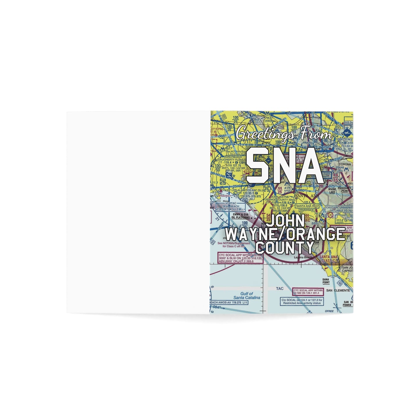 SNA Greeting Cards | John Wayne/Orange County Airport Cards