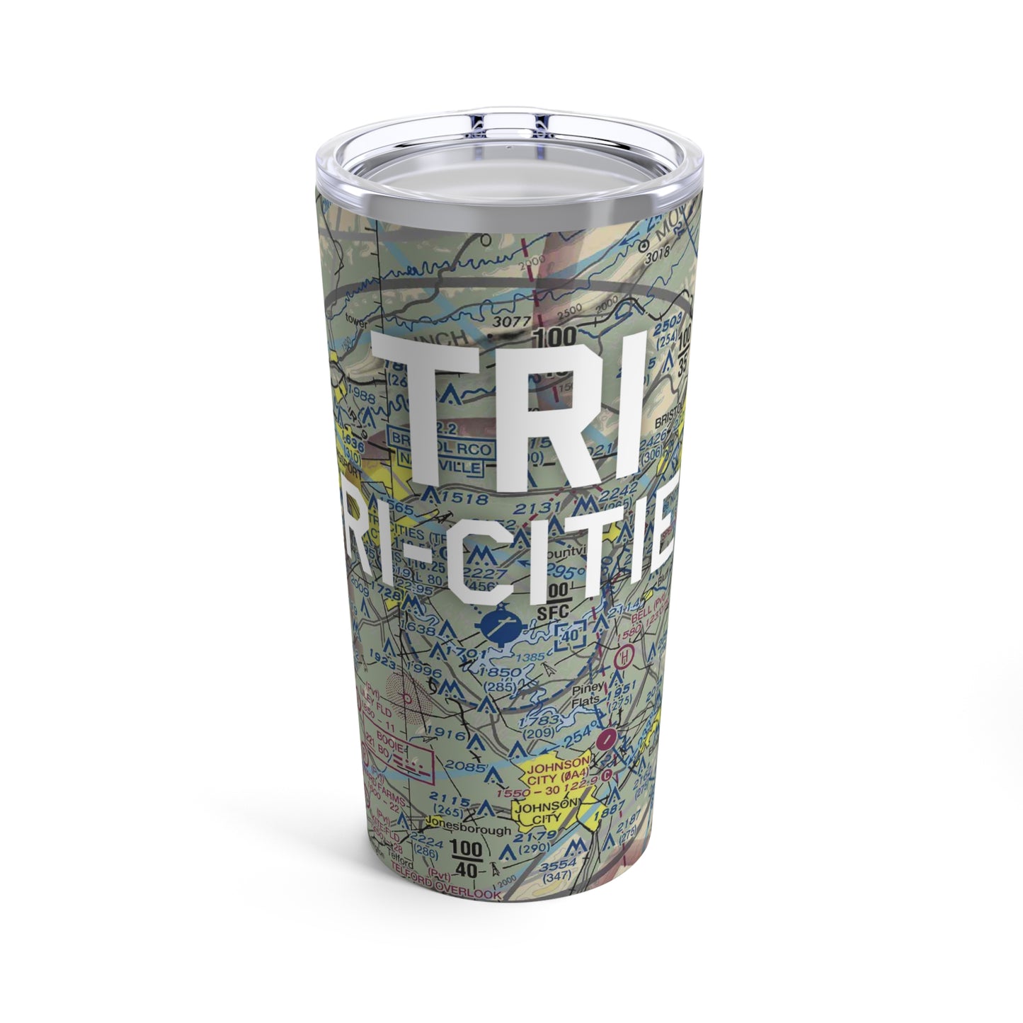 TRI Tumbler | Tri-Cities Airport Tumbler