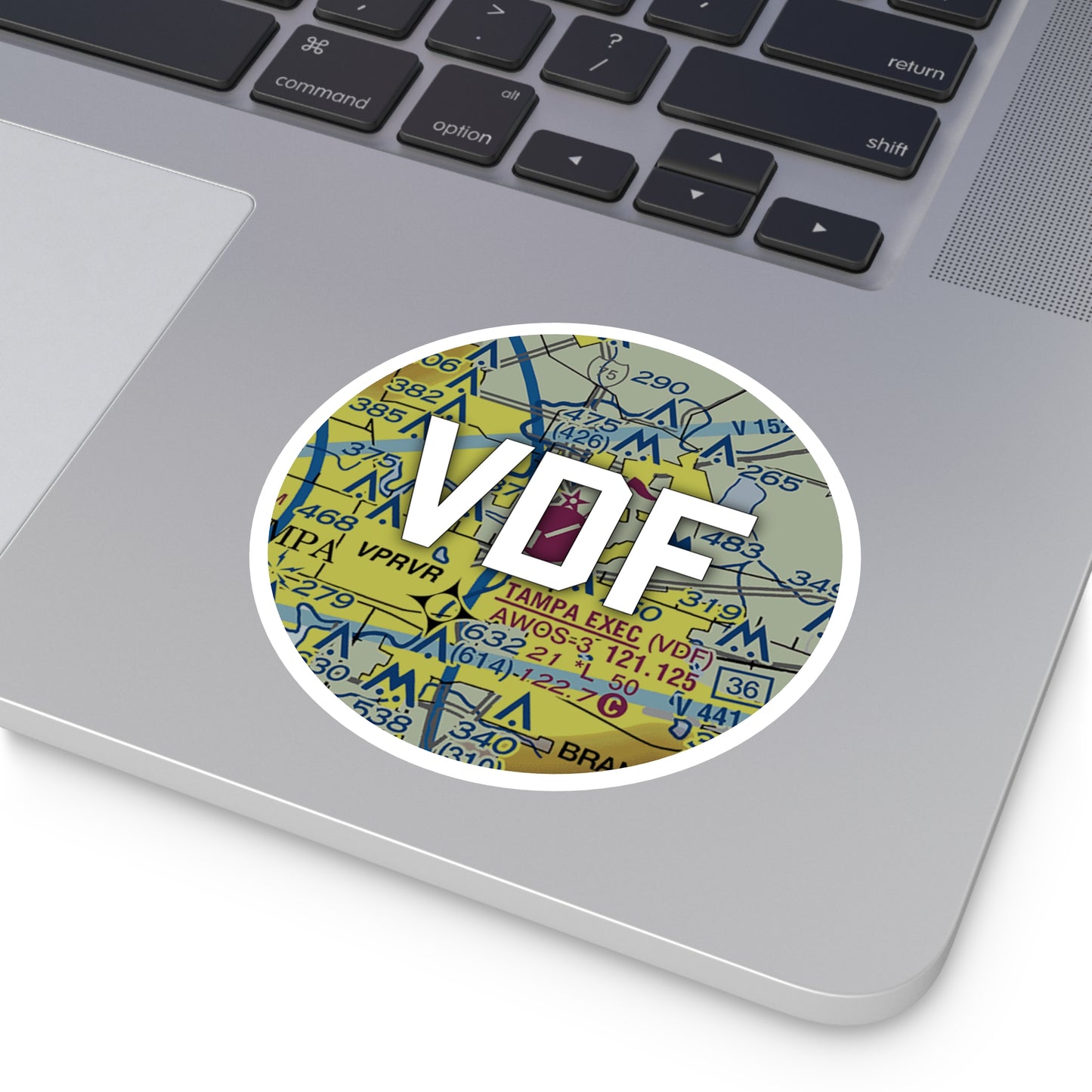 VDF Round Sticker | Tampa Exec Sticker