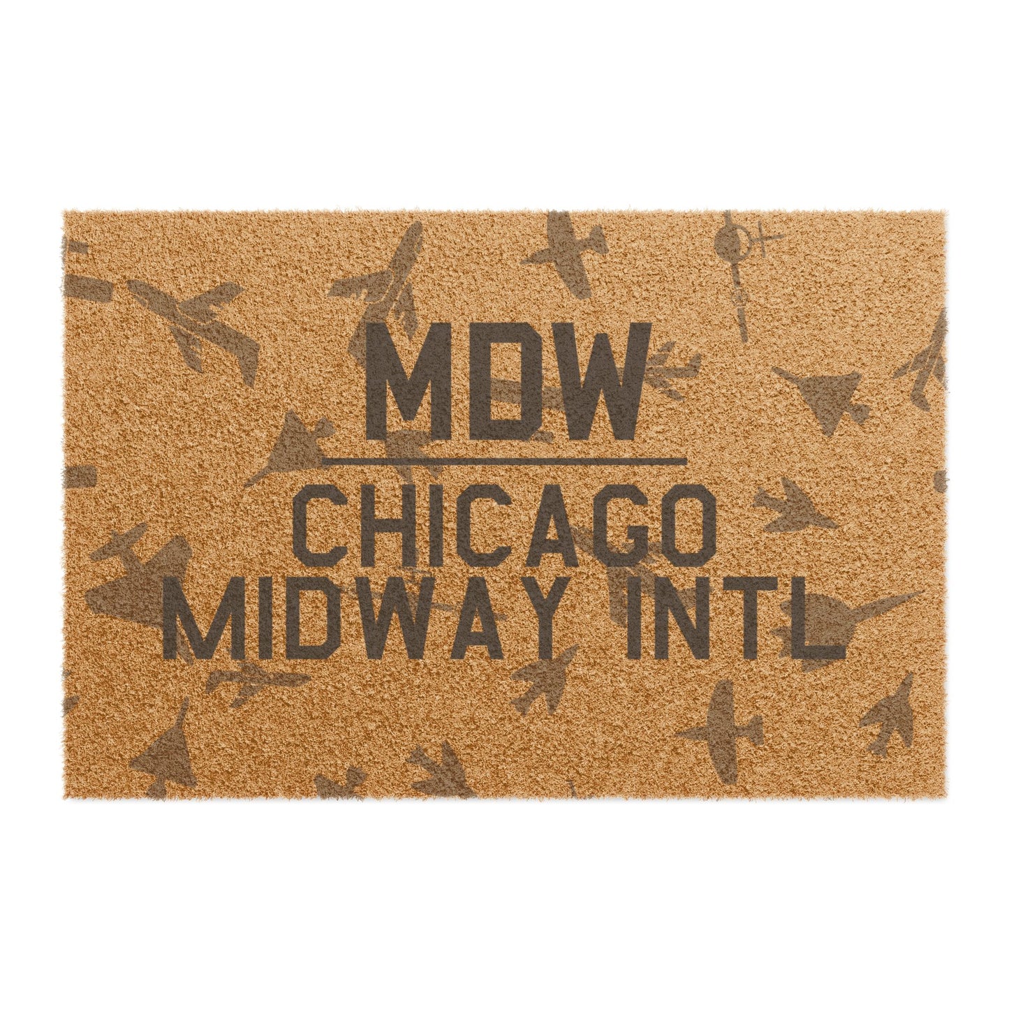 MDW Doormat | Chicago Midway International Airport Doormat