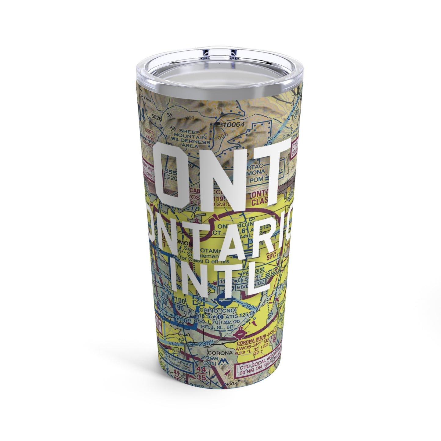 ONT Tumbler | Ontario International Airport Tumbler