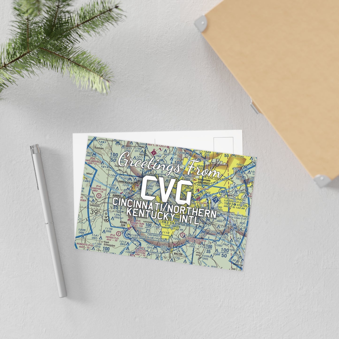 CVG Postcard | Cincinnati/Northern Kentucky International Airport Card