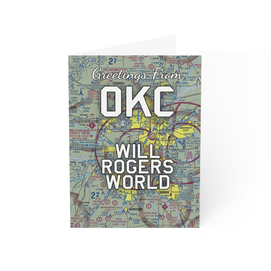 OKC Greeting Cards | Will Rogers World Airport Cards