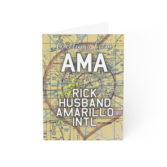 AMA Greeting Cards | Rick Husband Amarillo International Airport Cards